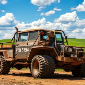 Rugged 4x4 Farm Truck